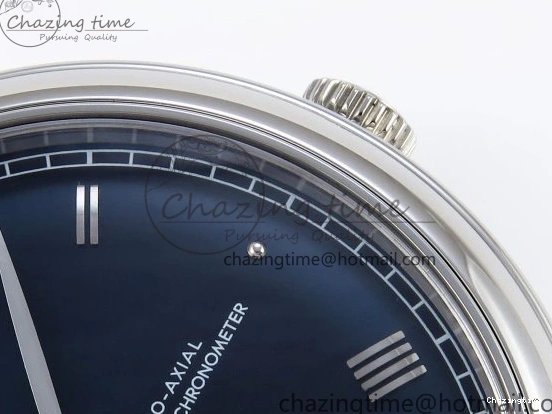 1221 De Ville Power Reserve SS MKF 1:1 Best Edition Black Dial on Black Leather Strap A Packable 7744